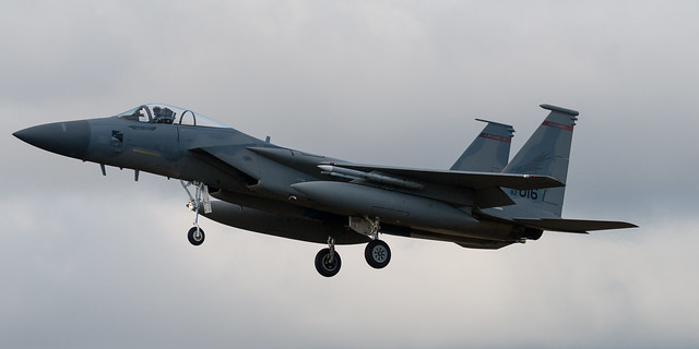 142 Fighter Wing, Oregon 82-0016 F15 - RAF Lakenheath
