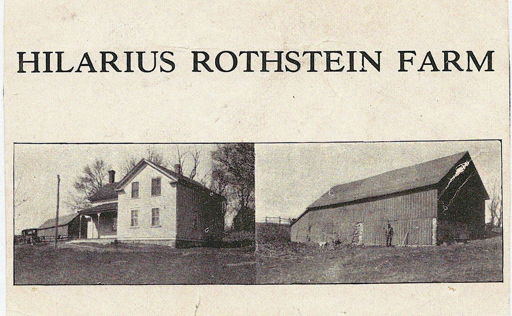 Hilarius Rothstein Farm, Circa 1930s