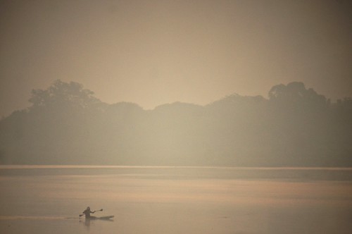 india lake rural sunrise dawn boat fishing fishermans hyderabad project365 gandipet