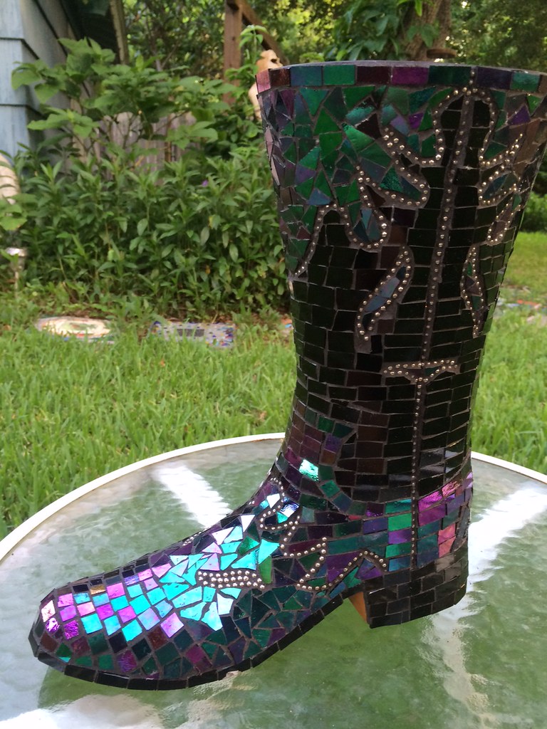Black Boot | I had this boot made of resin that I've been wa… | Flickr