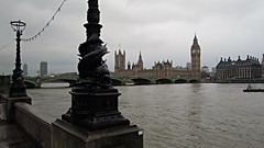 Westminster Bridge, Westminster Palace and the Thames from South Bank, London