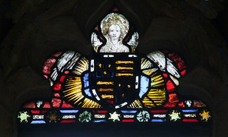 angel holding royal arms (15th Century)