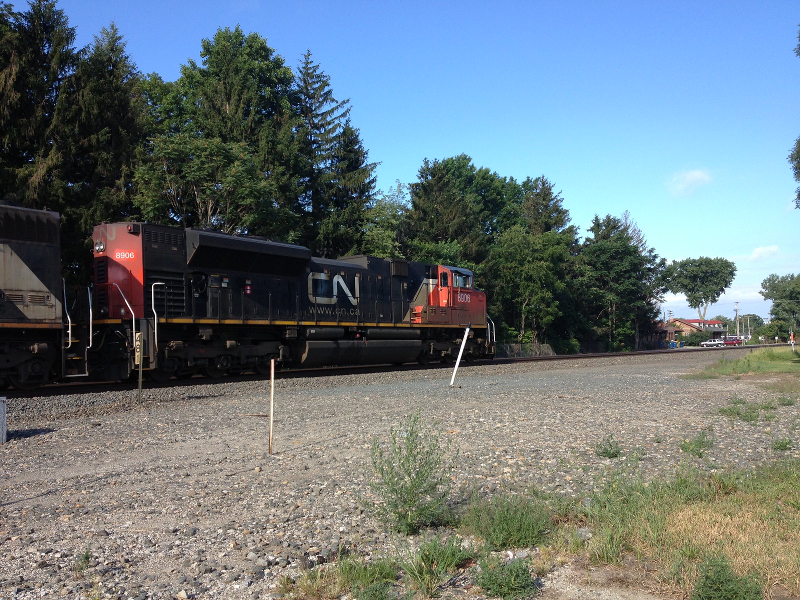 CN Locomotive #8906