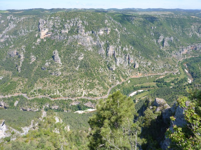 Le Roc des Hourtous, Gorge du Tarn