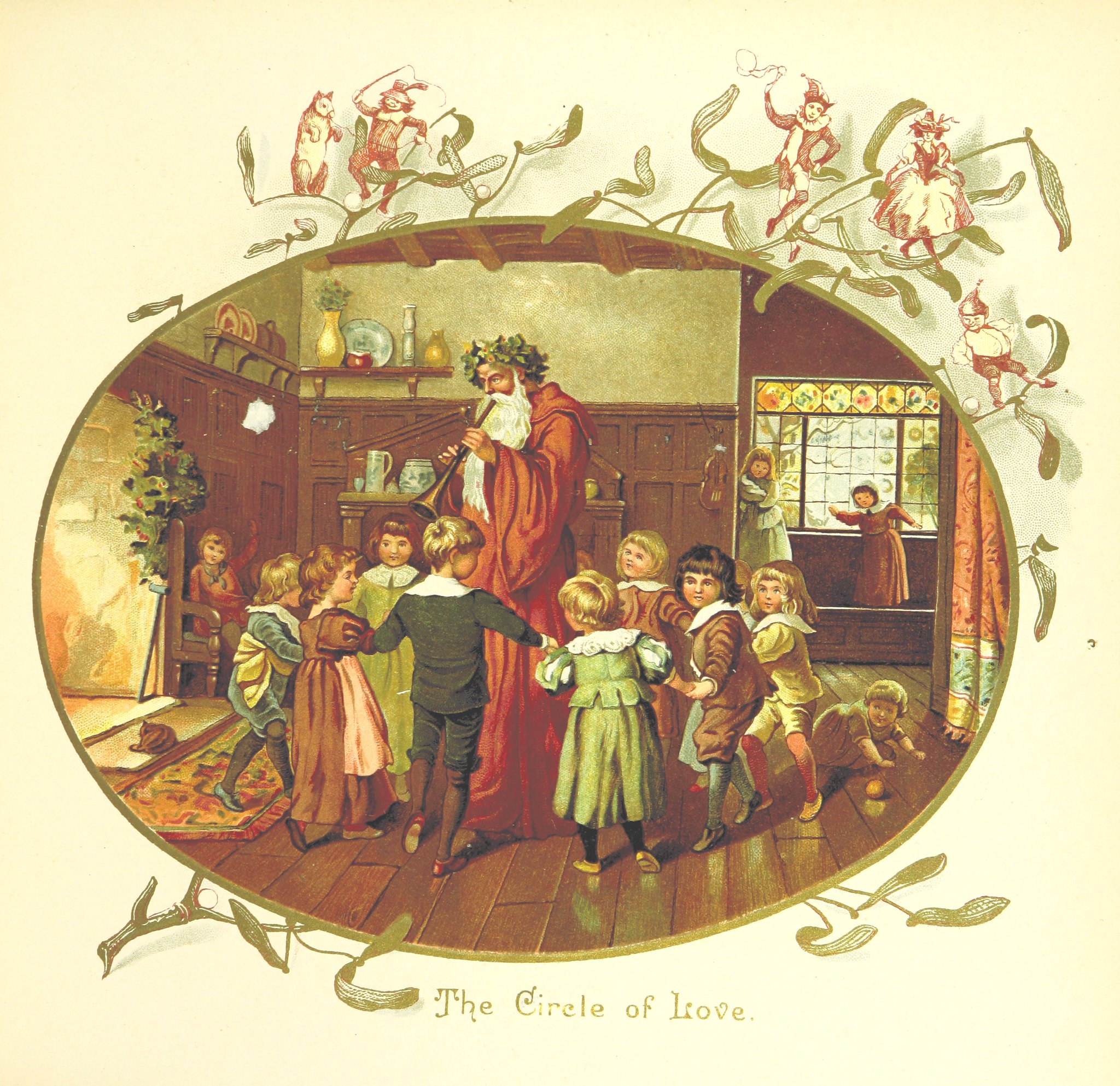 British Library digitised image from page 17 of "The Coming of Father Christmas"