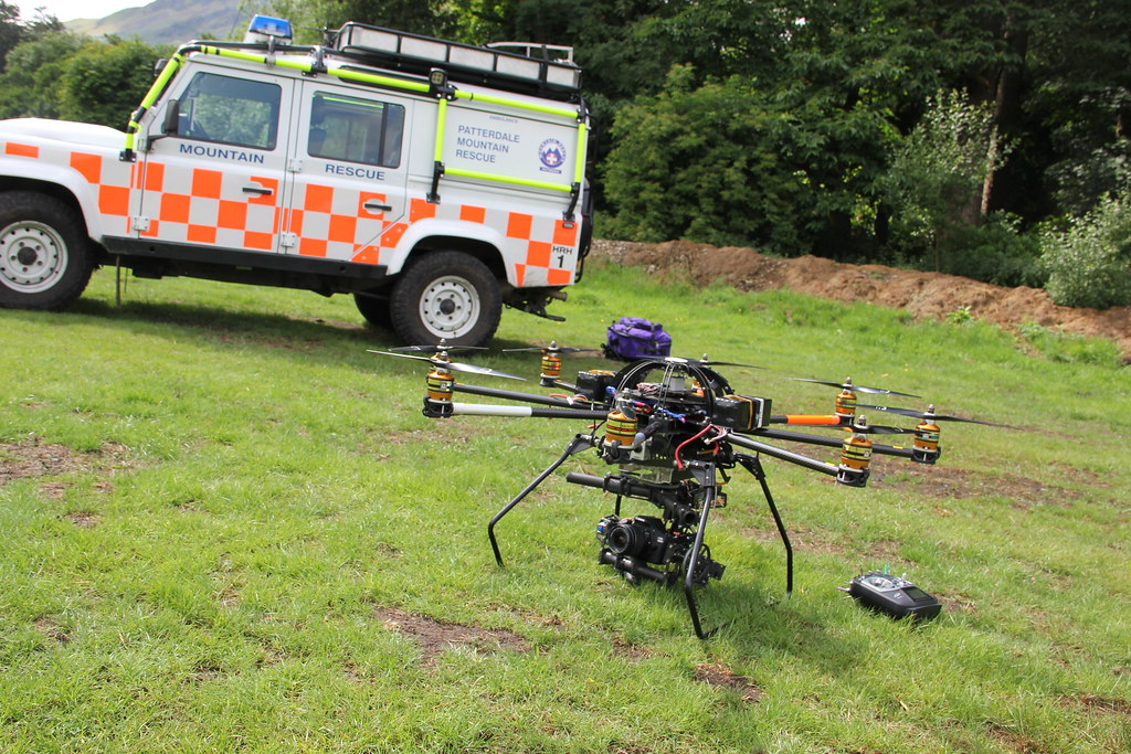 Drone/mountain rescue van