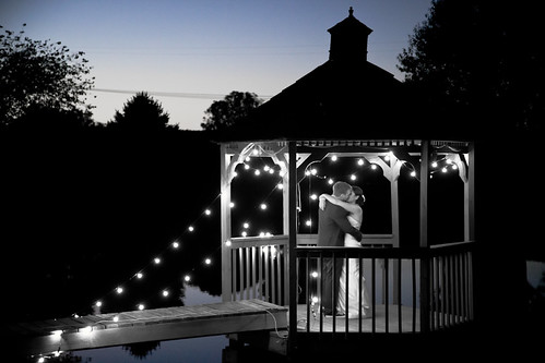 2013 09 14 - 7708 - Ephrata - Reception by thisisbossi, Tanya and Anthony celebrate their first dance as a married couple.blackandwhite bw usa night blackwh