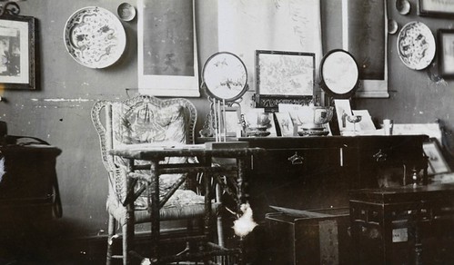 天津紫竹林海关楼内客厅装饰与陈设 1900s Tianjin Custom House - Sitting Room