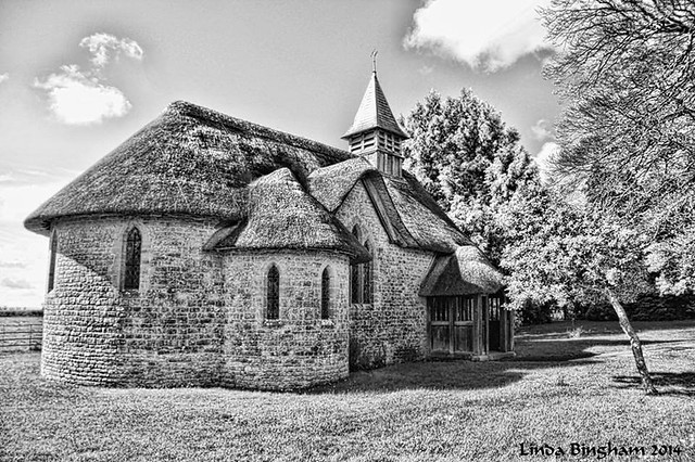 thatched church