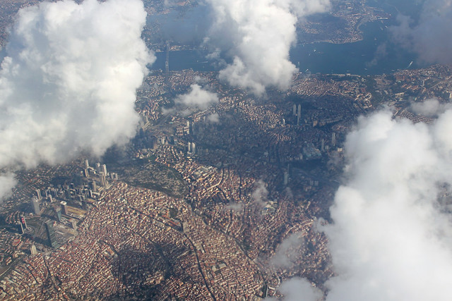 Aerial panorama of Istanbul 3