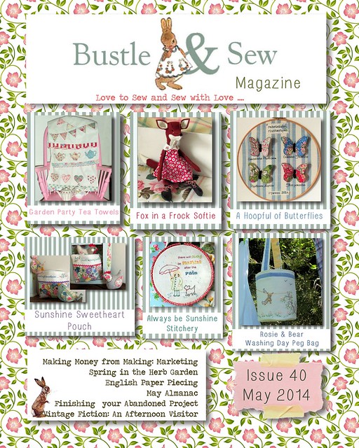 Bustle & Sew Magazine May 2014