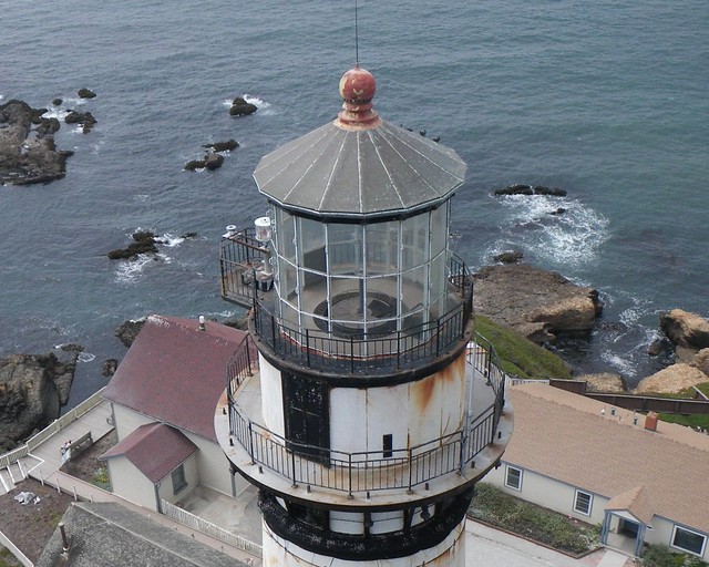 Pigeon Point Lighthouse:  The Lanternroom