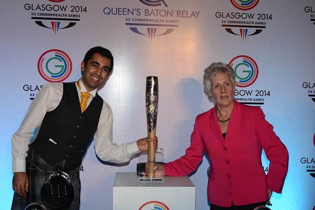 Queen's Baton Glasgow 2014 in India