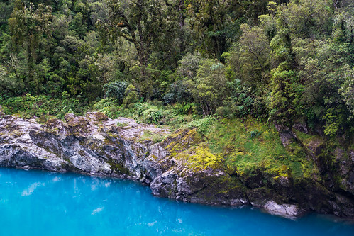 newzealand colour water rainforest turquoise azure nz granite southisland ravine westcoast rimu podocarp hokitikagorge highrainfall