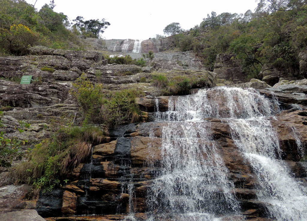 Cachoeira na Serra do Caraça. MG, Brasil