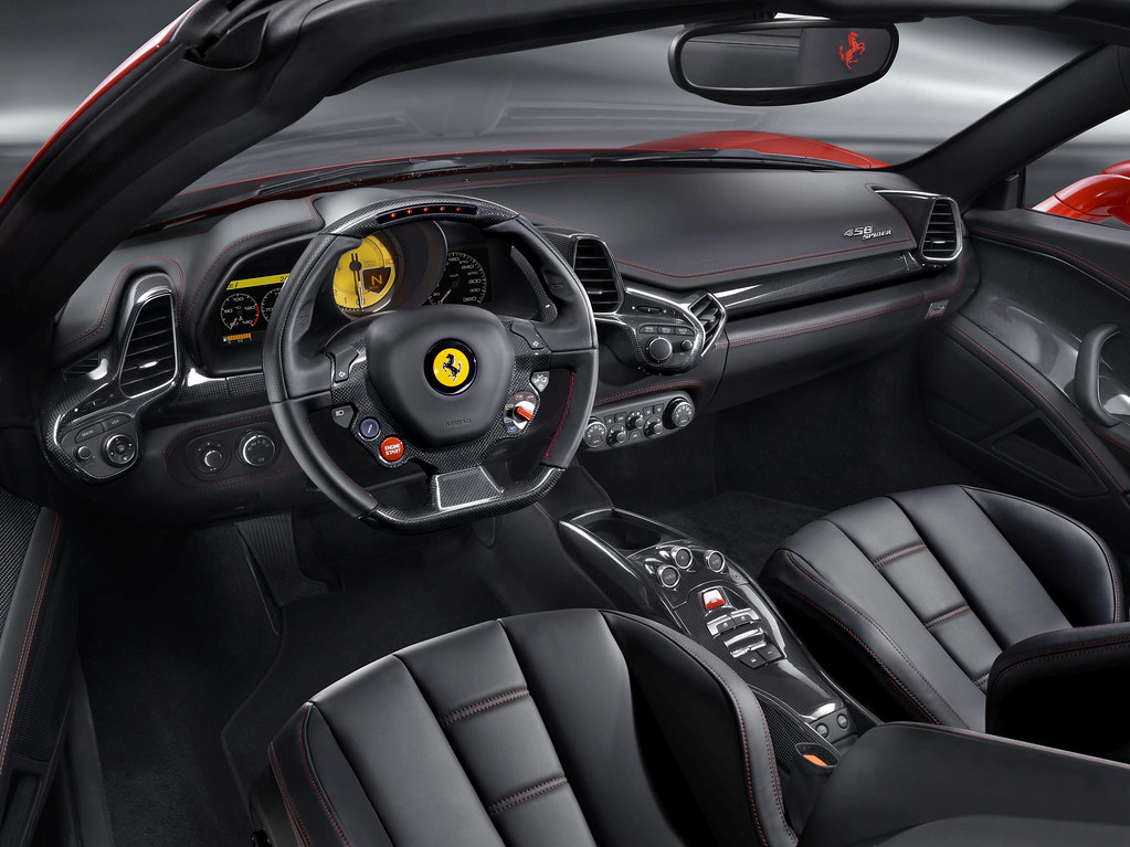 1o-Ferrari-458-Spider-full-interior-view | Ferrari 458 Spide… | Flickr