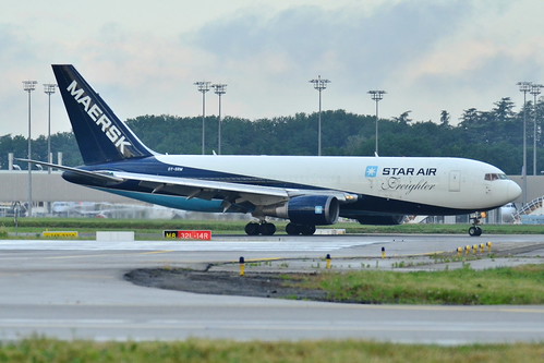 Boeing 767-200/F Star Air Freight (SRR) "Maersk" OY-SRM - MSN 27192/524 | by Luccio.errera