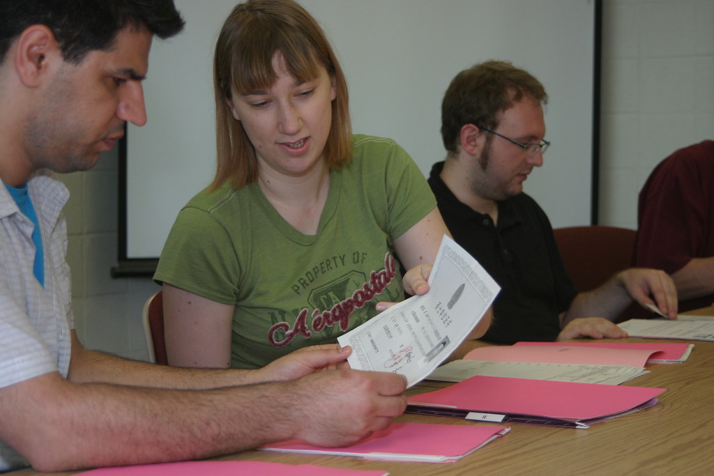 Graduate students in the admission committee