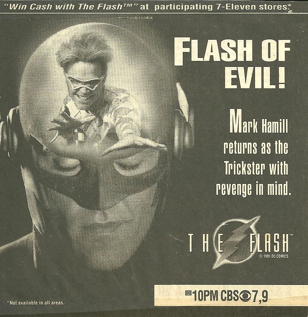 TV Guide ad for The Return of the Trickster (1991)