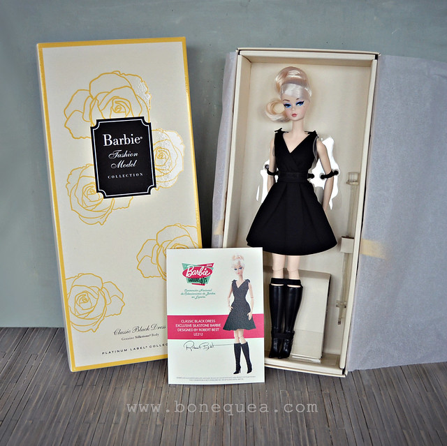 Classic Black Dress Barbie Platinum Edition