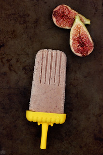 Roasted Balsamic Fig Popsicles - {Dairy-free w/Vegan Option} | by Tasty Yummies