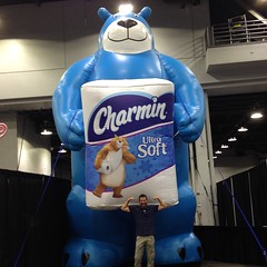Charmin Bear and Muscle Man Joey