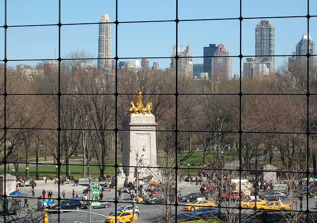 Columbus Circle and Central Park from the Time Warner Center