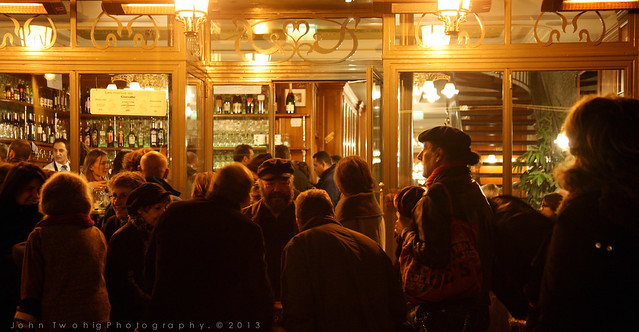 un café de Montmartre ...