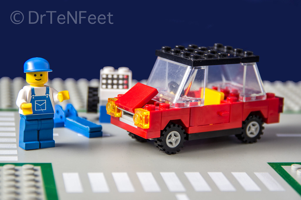 Lego 6655  Auto & Tire Repair Legoland  Città    Visita il mio Negozio 