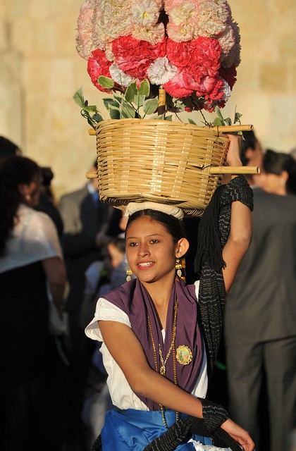 Smiling Dancer Oaxaca Mexico