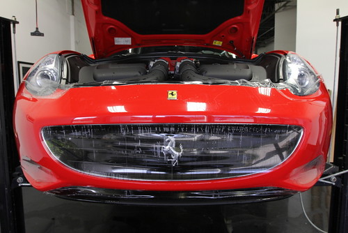 Speed Shield Ferrari California 2012 Red - Full Front Clear Bra IMG_8133 | by speed shield