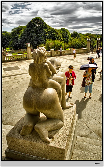 Vigeland Park Oslo - Point of view - _MG_4555
