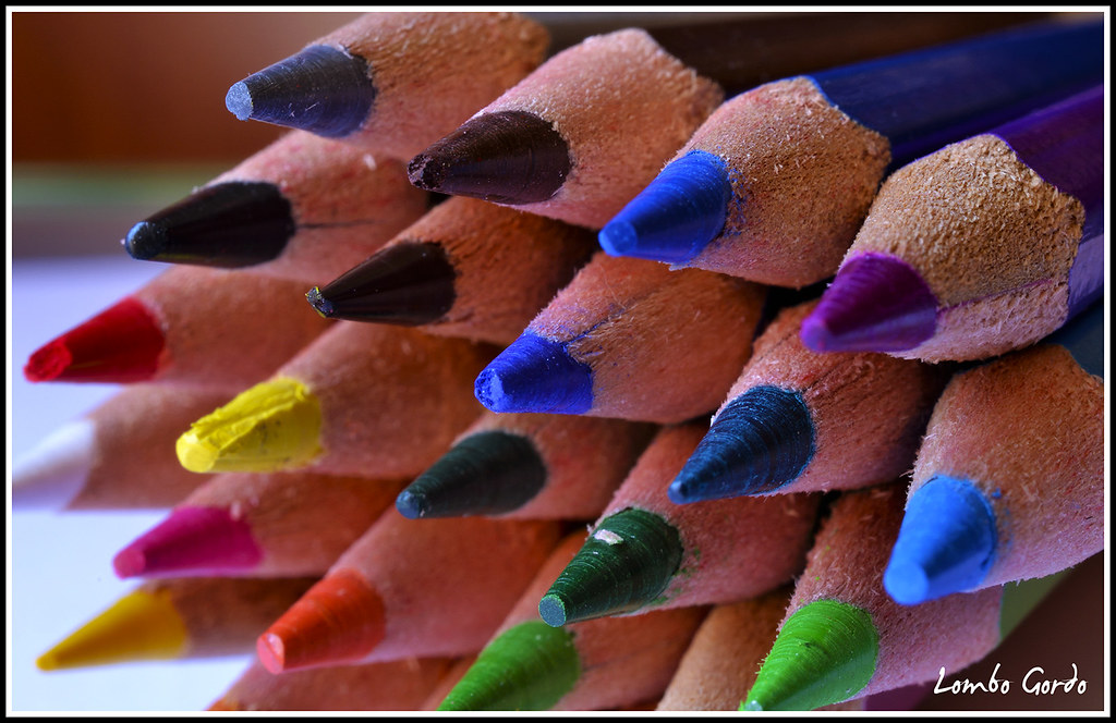 Lapis de cores - Crayons, Lombo Gordo