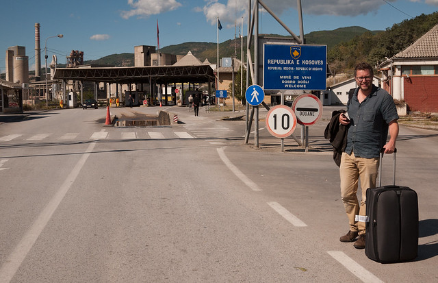 The border with Kosovo