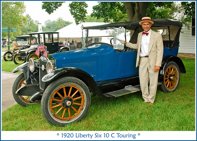 1920 Liberty Touring & Owner Mr. S. Wild