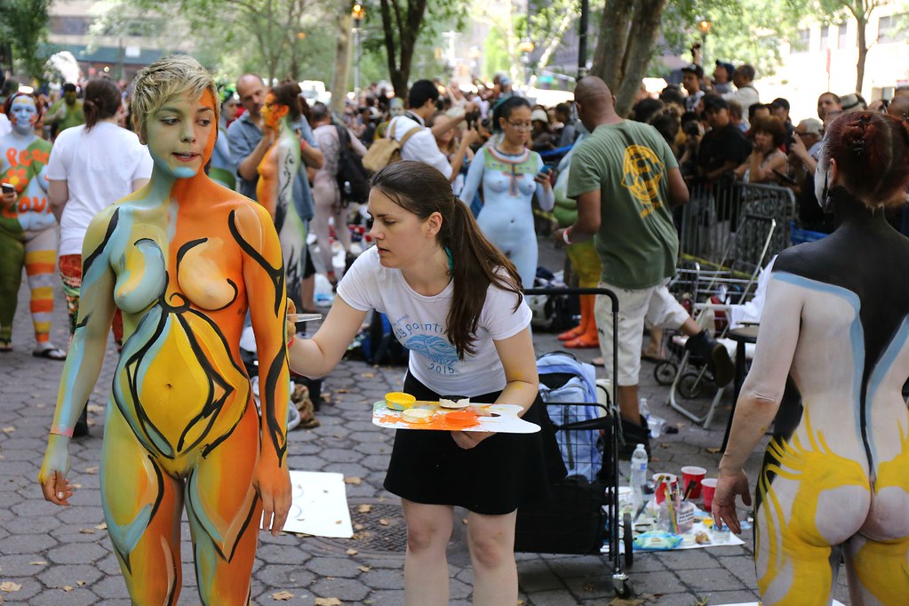 NYC Bodypainting Day 2015.