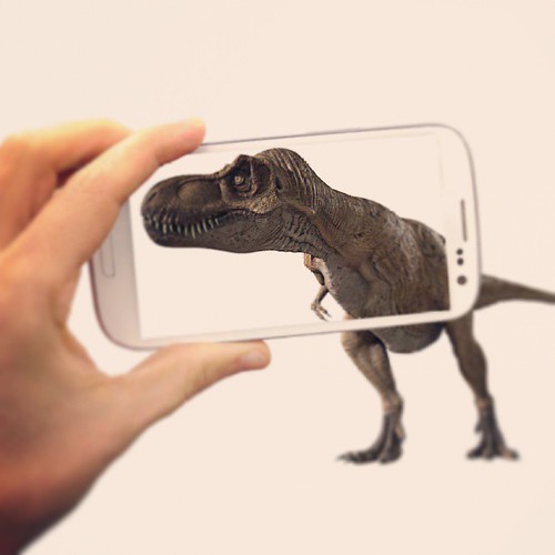 @austmus with Australia's first #AugmentedReality museum exhibition #Tyrannosaurs #Dinosaurs | by OnlyAugmented
