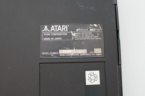 Atari ST Book label | by TjLaZah