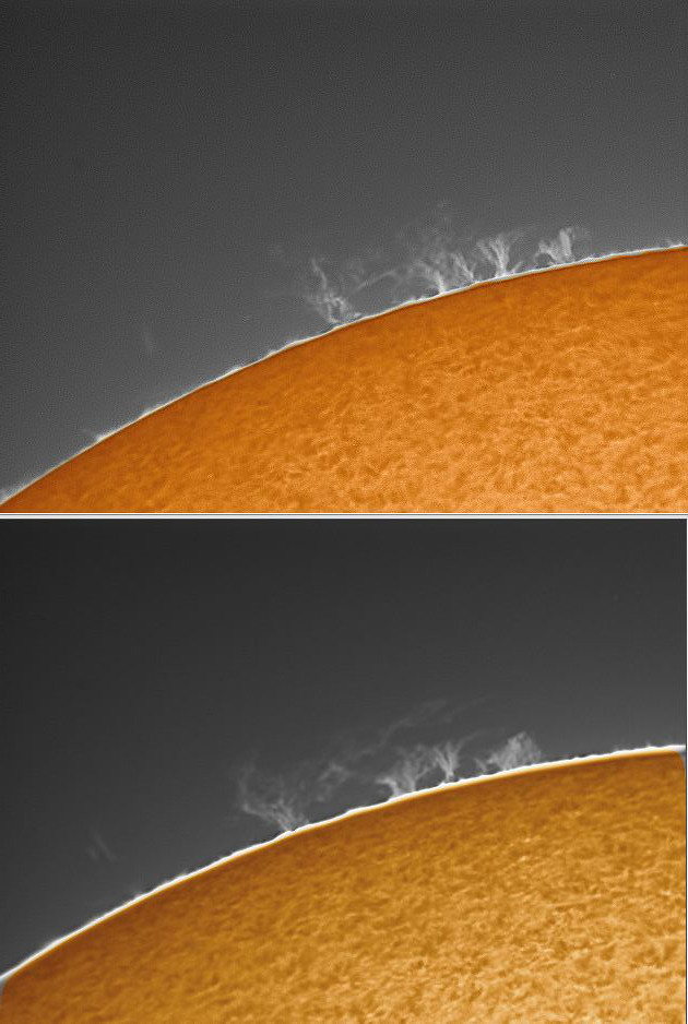 Pst Solar Modification Solar Proms | Used my 90mm PST modified refractor and Skyris… | Flickr