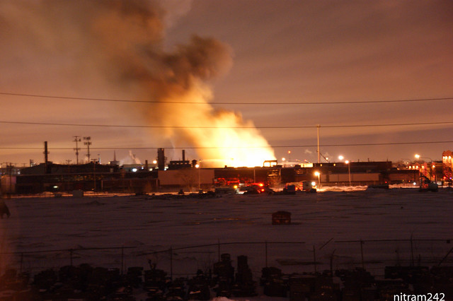 Cicero Factory Fire
