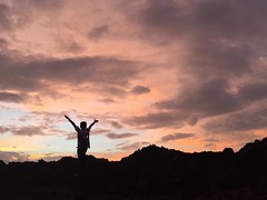 Ode to the sunset ...  #sunsetmakesmepoetic #mysonisaposer #ihavethisthingwithsunsets #sundown #sunset #bestoftheday #instagramhub #Bukidnonmyhome #nature #wonders #ahhh