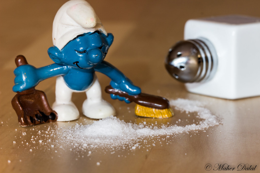 Cleaning Smurf