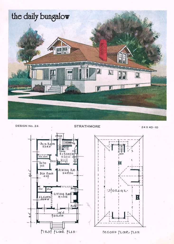 1920 Building Service House Plans