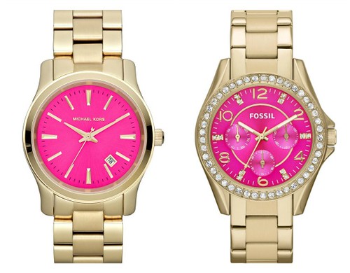 michael kors vs fossil watches