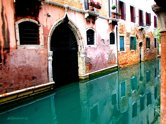 An Emerald Canal in Venice