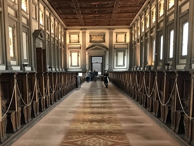 Florence-Basilica of San Lorenzo Library
