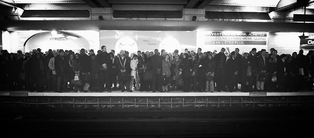Subway crowd III