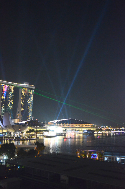 Laser display in Singapore