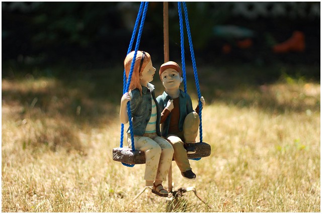 Lovers on a Swing