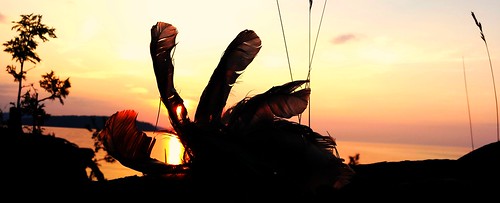 sunset summer photo michigan feathers greatlakes upperpeninsula lakesuperior marquette presqueisle gullwing blackrocks uppermidwest flickrandroidapp:filter=none